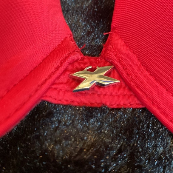 Women's Red Fredrick's of Hollywood Red Bra Size 34D - Picture 2 of 5